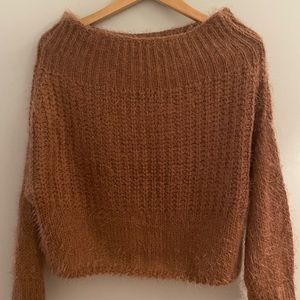 Fabrik Soft and Fuzzy Rust Sweater